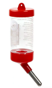 Poidełko małe CZERWONE dla gryzoni 80ml