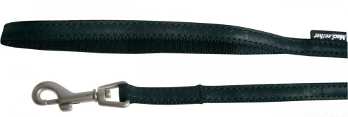 ZOLUX Smycz Mac Leather 20 mm / 1,2 m czarna