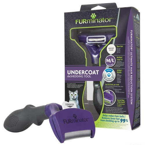 FURminator dla kota krótkowłosego M/L