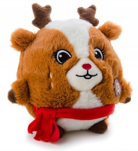 Pluszowa kula renifer X-Mas, 19 cm, świąteczna zabawka