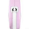 Smycz FLEXI PUPPY taśma, jasno RÓŻOWA 2m / 12 kg