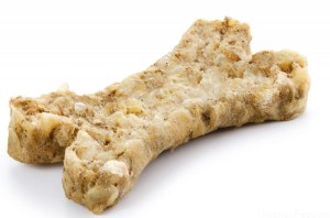 Kość z mączką z ostropestem i kolagenem 10cm / 1szt