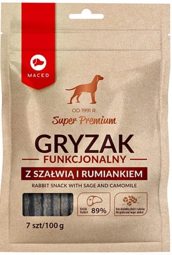MACED Gryzak funkcjonalny, szałwia i rumianek 100g