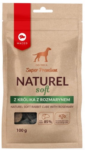 MACED Super Premium Naturel Soft królik z rozmarynem 100g