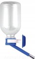 Automatyczne poidło z butelką, niebieskie 330ml