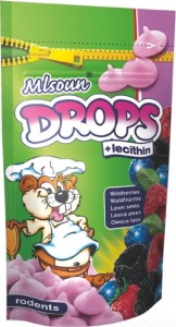 Drops OWOCE LEŚNE przysmak dla chomika, świnki ...