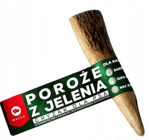 Poroże jelenia rozm S, NATURA MACED