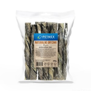 PETMEX Skóra z DORSZA Twists przysmak / 200g