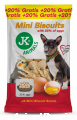 Mini BISZKOPTY, ciasteczka dla psów / 33% jaj / 120g