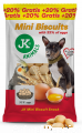 Mini BISZKOPTY, ciasteczka dla psów / 33% jaj / 120g