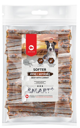 Maced SOFTER Wołowy z Marchewką 500g 