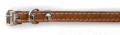 Obroża skórzana JK Classic dla psów, 1,2×35 cm, naturalna