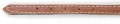 Obroża skórzana JK Classic dla psów, 1,2×35 cm, naturalna