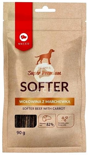 MACED Softer wołowina z marchewką, 100g