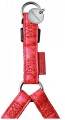 SZELKI Mac Leather 25 mm / XL / 62 - 99cm / CZERWONE 