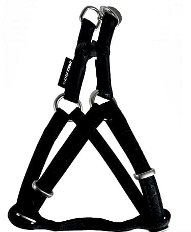 SZELKI Mac Leather 20 mm / L / 48-71 cm / CZARNE
