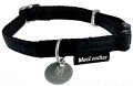 Obroża Mac Leather 25 mm / M / 40-66cm / CZARNA
