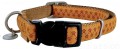 Obroża Mac Leather 25 mm / M / 40-66cm / ŻÓŁTA (musztardowa)