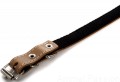 Obroża skórzana Classic 45 cm, naturalna
