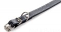 Obroża skórzana Classic 50 cm, czarna