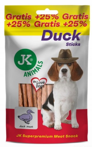 Paluszki z kaczki, mięsny przysmak, +25 % Gratis, 100 g