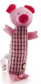 Pluszowy piszczący PROSIAK Long, 28 cm, różowy