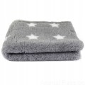 DRY BED VET suche legowisko 150x100cm szare w białe gwiazdki
