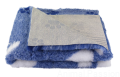 DRY BED VET suche legowisko 100x75cm niebieskie w białe łapki