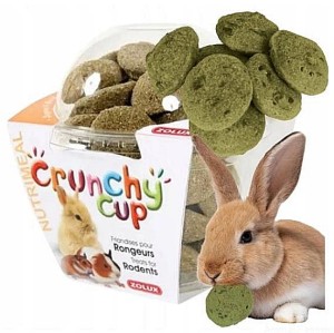 ZOLUX CRUNCHY CUP przysmak dla gryzoni lucerna, pietruszka  200g