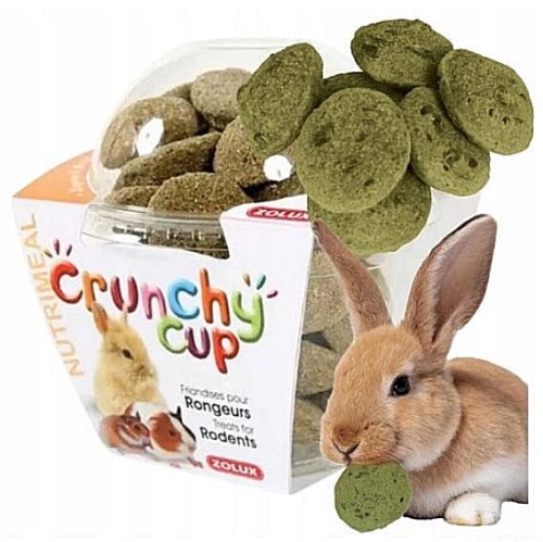 ZOLUX CRUNCHY CUP przysmak dla gryzoni lucerna, pietruszka  200g