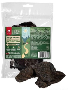 Maced 100% NATURA, Wątroba wołowa, 100g