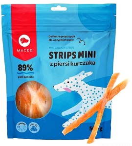MACED Strips mini z piersi kurczaka, 500g