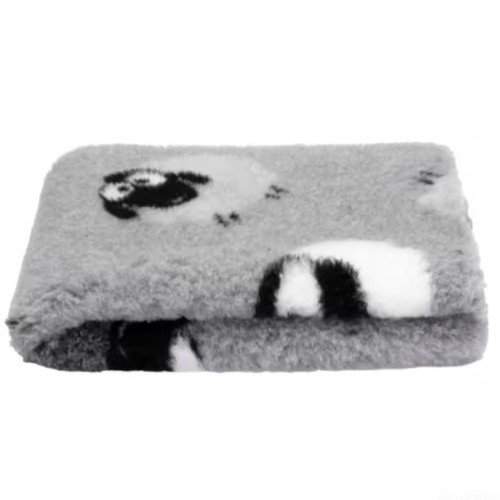 DRY BED VET Blovi A+ suche legowisko 75x50cm SZARE w owieczki