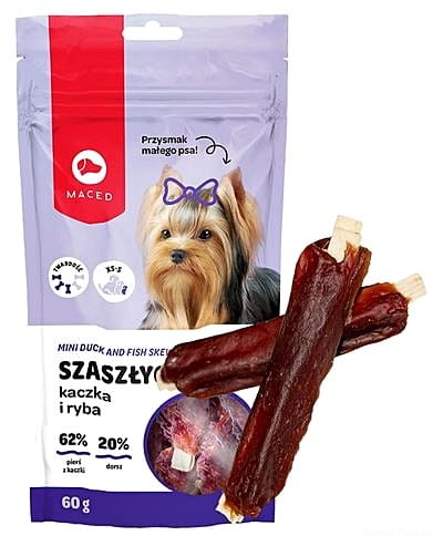 MACED Szaszłyczki kaczka i ryba, 60g