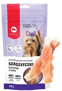MACED Szaszłyczki kurczak i ryba, 60g