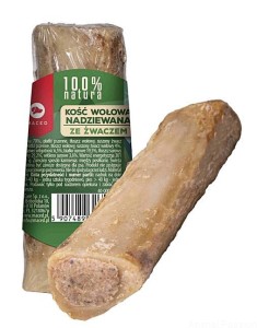 Maced 100% NATURA, Kość nadziewana ze żwaczem, 150g