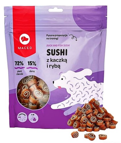 MACED Sushi z kaczką i rybą, 500g