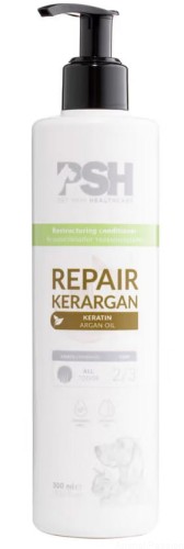 PSH Home Kerargan, odżywka regenerująca do sierści psa i kota, 300ml