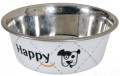 ZOLUX HAPPY Miska ze stali nierdzewnej Inox 0,8l 17cm  BIAŁA